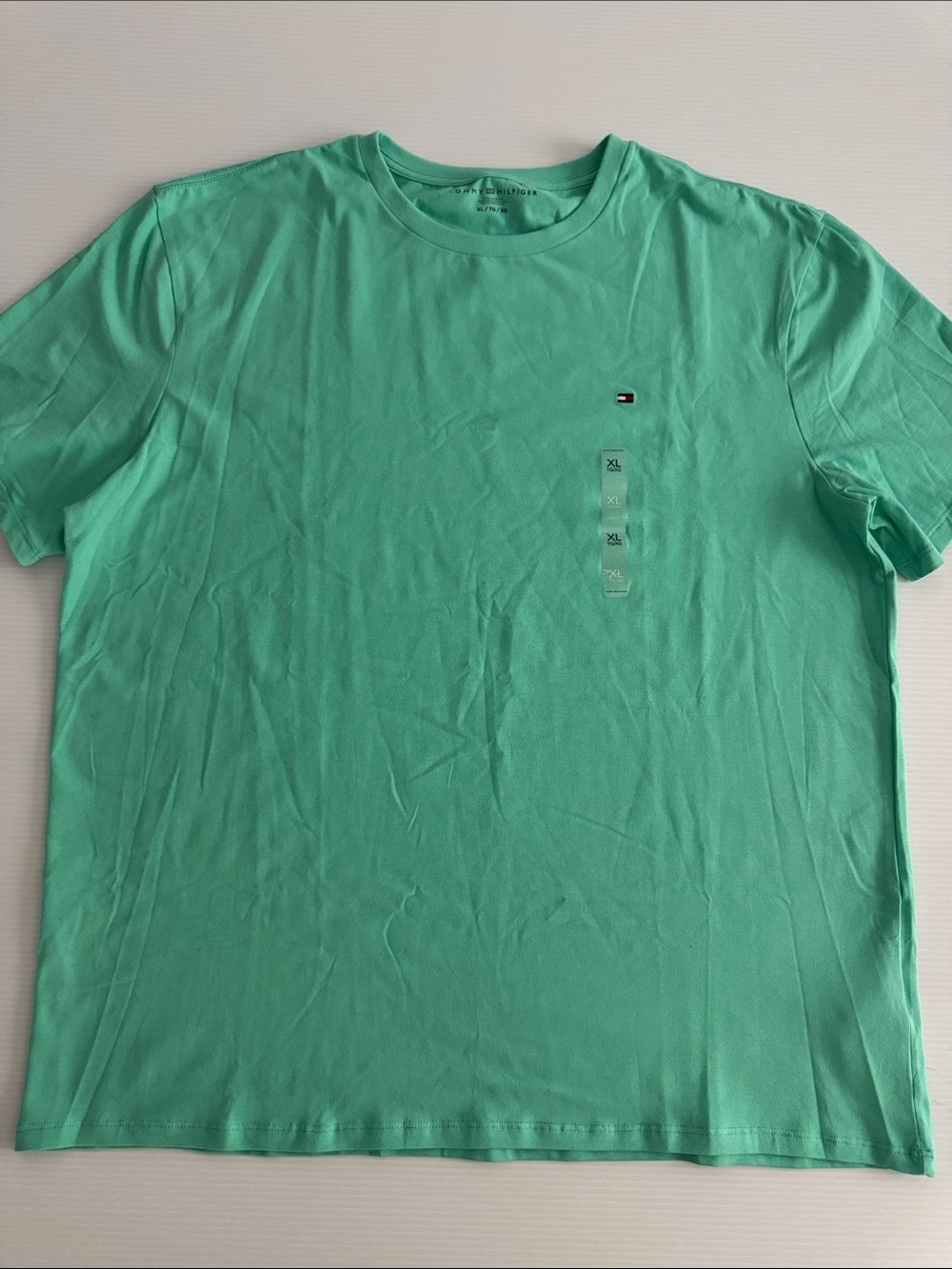 Tommy Hilfiger Men’s Mint Crew Neck Short Sleeve Tee